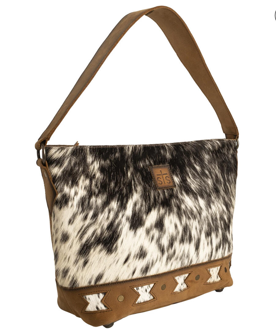 STS Ranchwear Roswell Cowhide Tully Purse - STS 32754