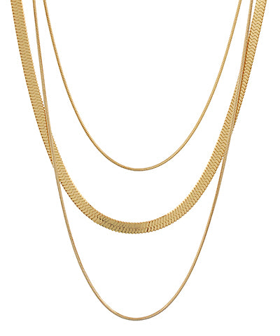 3 Layered Snake Chain