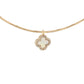 CZ Clover Pendant