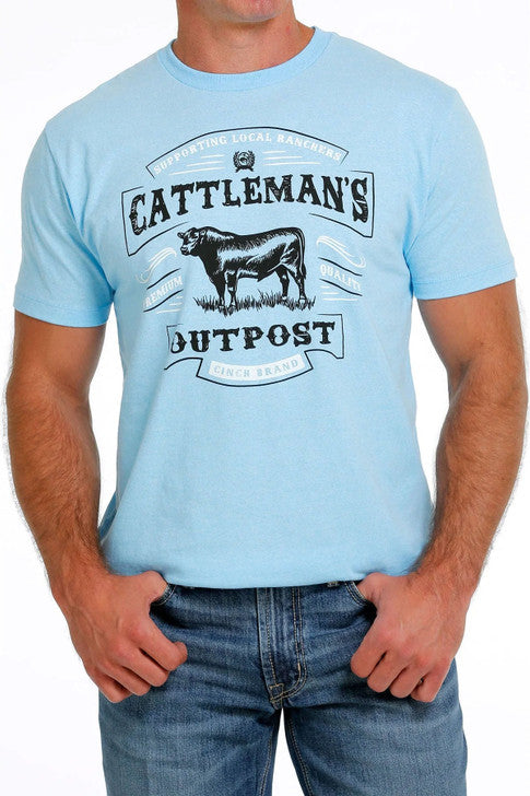 Cinch Men's Cattleman's Outpost Graphic T-Shirt  - MTT1690584