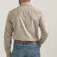 Wrangler Mens 20X Competition Advanced Comfort Paisley Sand Long Sleeve Shirt - 112338017