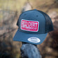 Red Dirt Hat Co. - Red Tag Patch - Charcoal/Blk