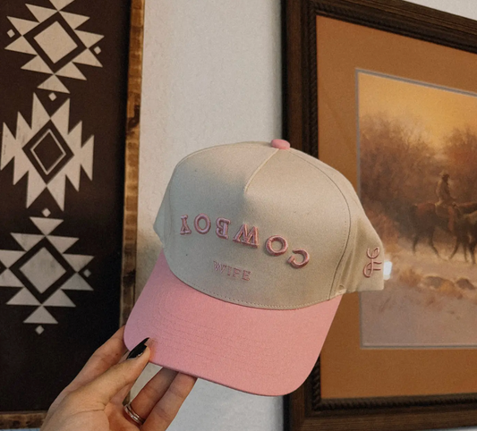 “Cowboy Wife” Trucker Cap