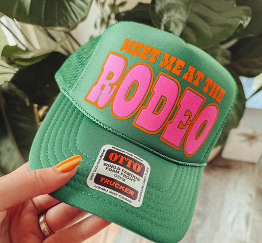 Meet Me At the Rodeo, Western Trucker Hat