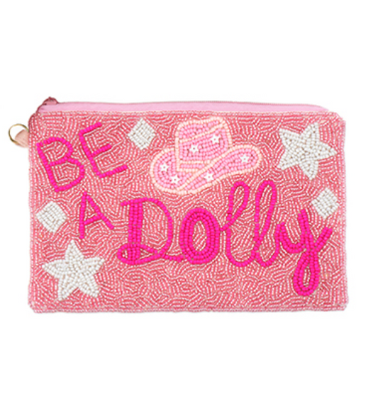 "Be A Dolly" Seed Bead Clutch
