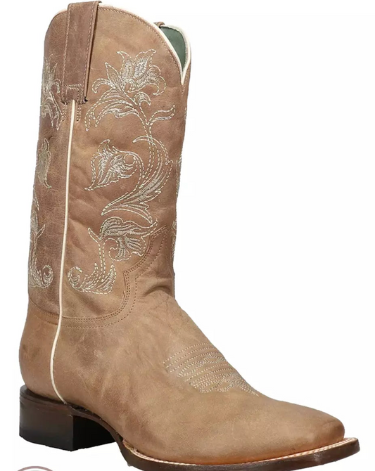 Roper Timeless Special Western Boot in Waxy Cream