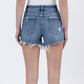 Fray Denim Short