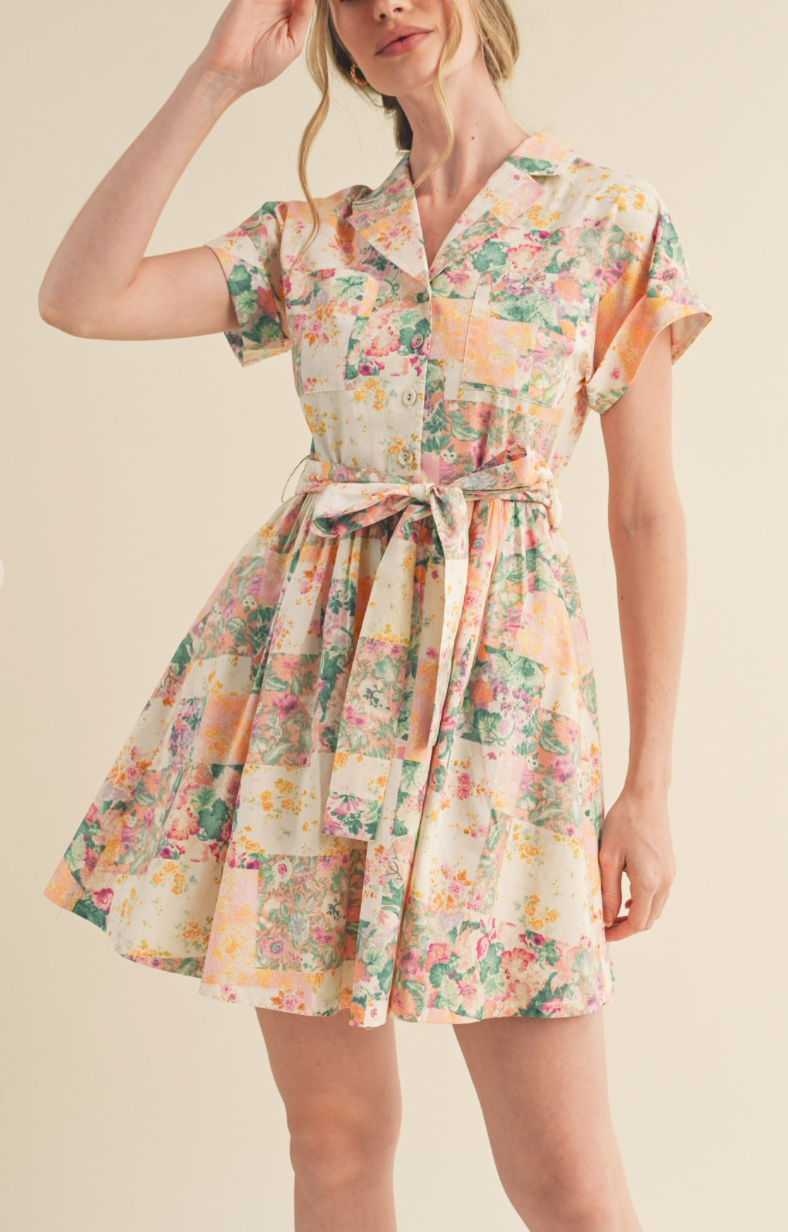 Petal Press Mini Dress