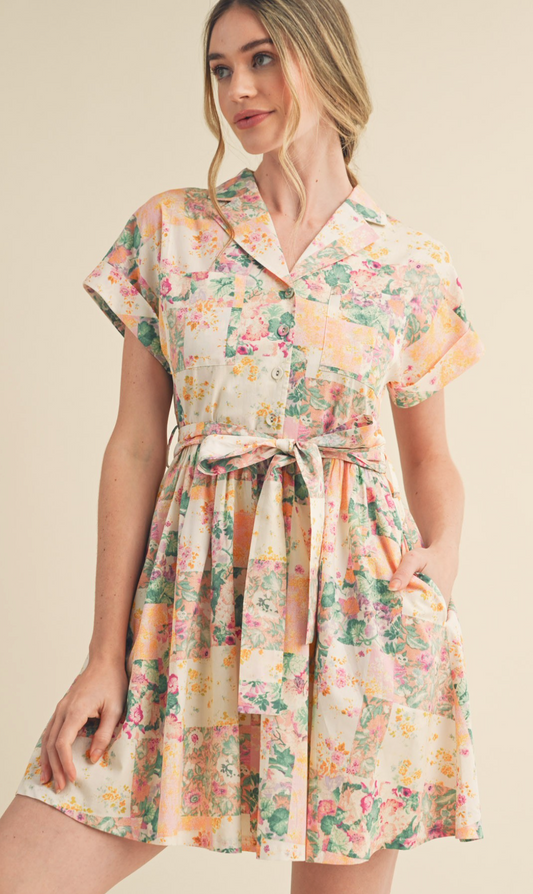 Petal Press Mini Dress