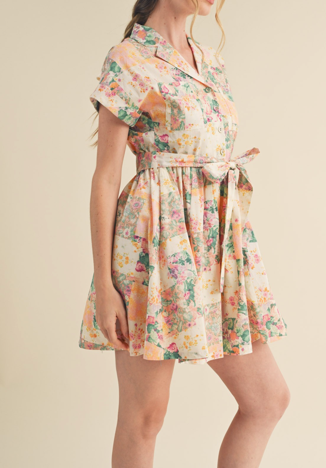 Petal Press Mini Dress