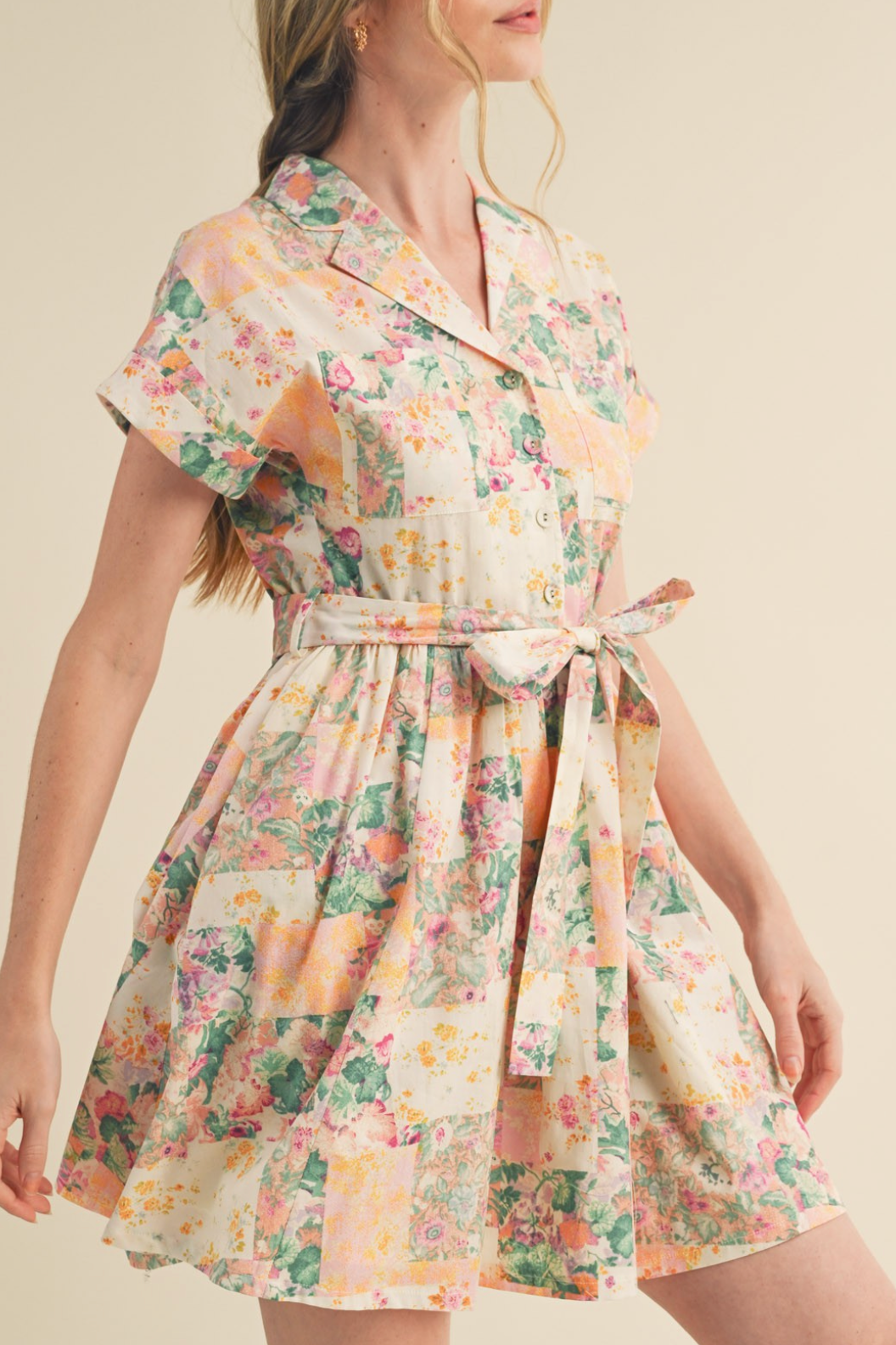 Petal Press Mini Dress
