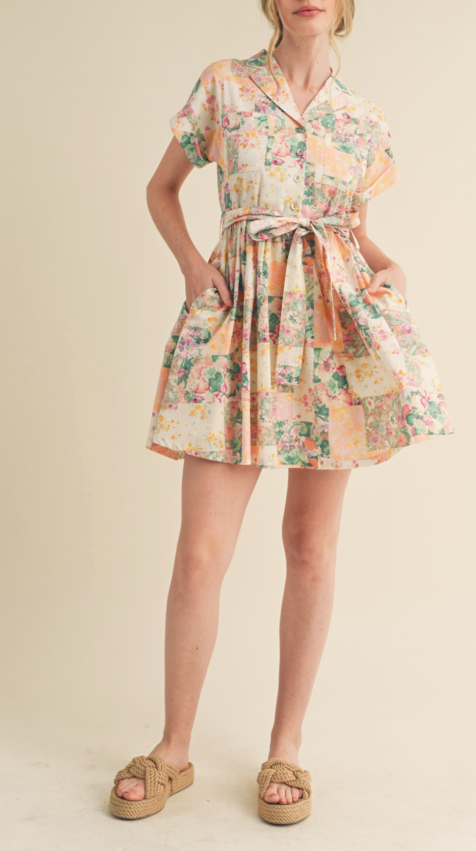 Petal Press Mini Dress