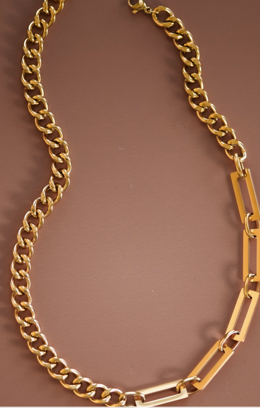 Golden Wren Necklace