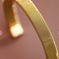 Gold Wire Cuff