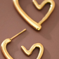 Broken H Earrings