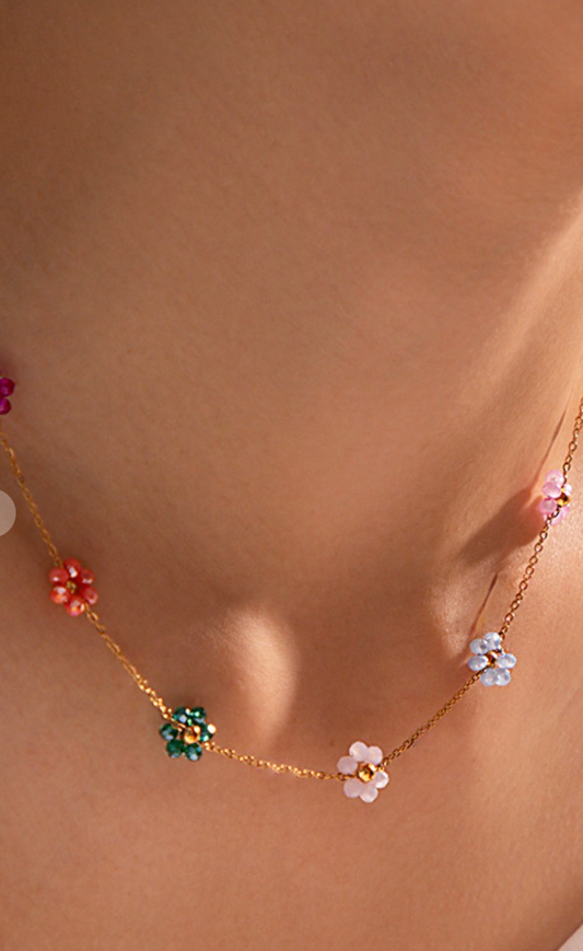 Summers Flowers Necklace