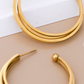 Double Hoop Earrings