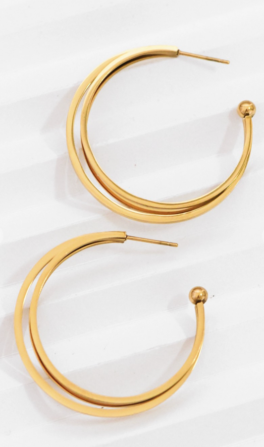 Double Hoop Earrings