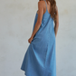 Sweet Summer Time Denim Maxi Dress