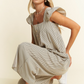 Doll Babe Stripe Sleeveless Jumpsuit