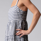 Striped Tiered Maxi Dress