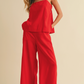 Luxe Lounge in Red