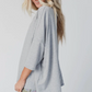 Cozy Cool Oversized Tee - Heather Gray