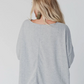 Cozy Cool Oversized Tee - Heather Gray
