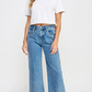 Plus High Rise Tummy Control Crop Wide Leg