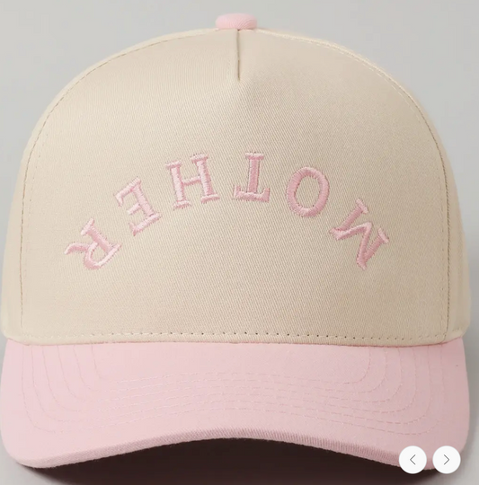 Mother Embroidery Cap