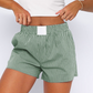 Green Striped Boxer Short