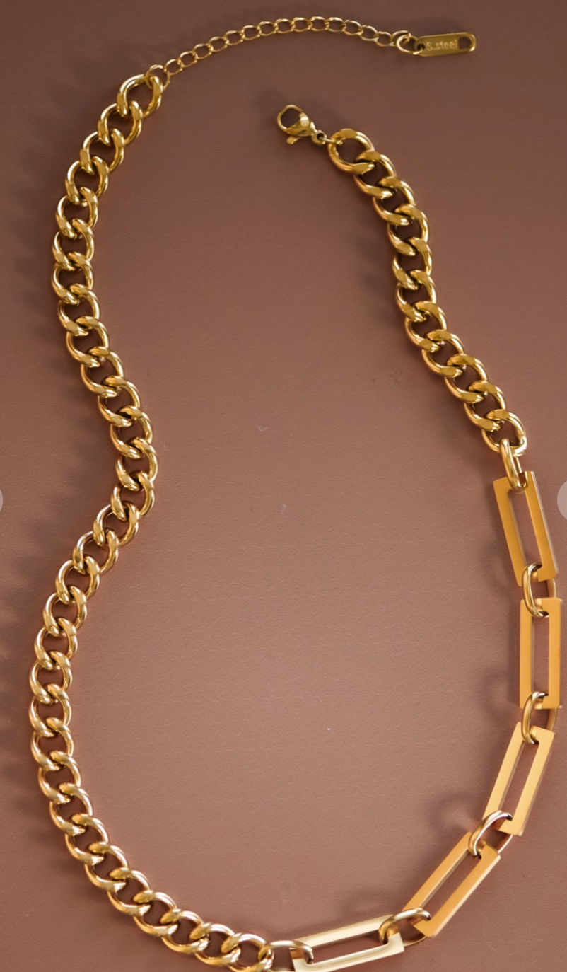 Golden Wren Necklace
