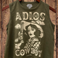 Adios Cowboy Muscle Crop Top