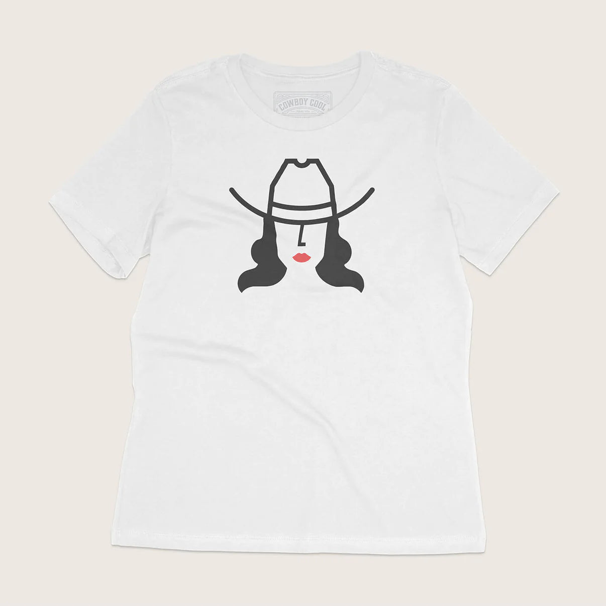 Cowboy Cool Loretta Lynn T-Shirt - WHITE