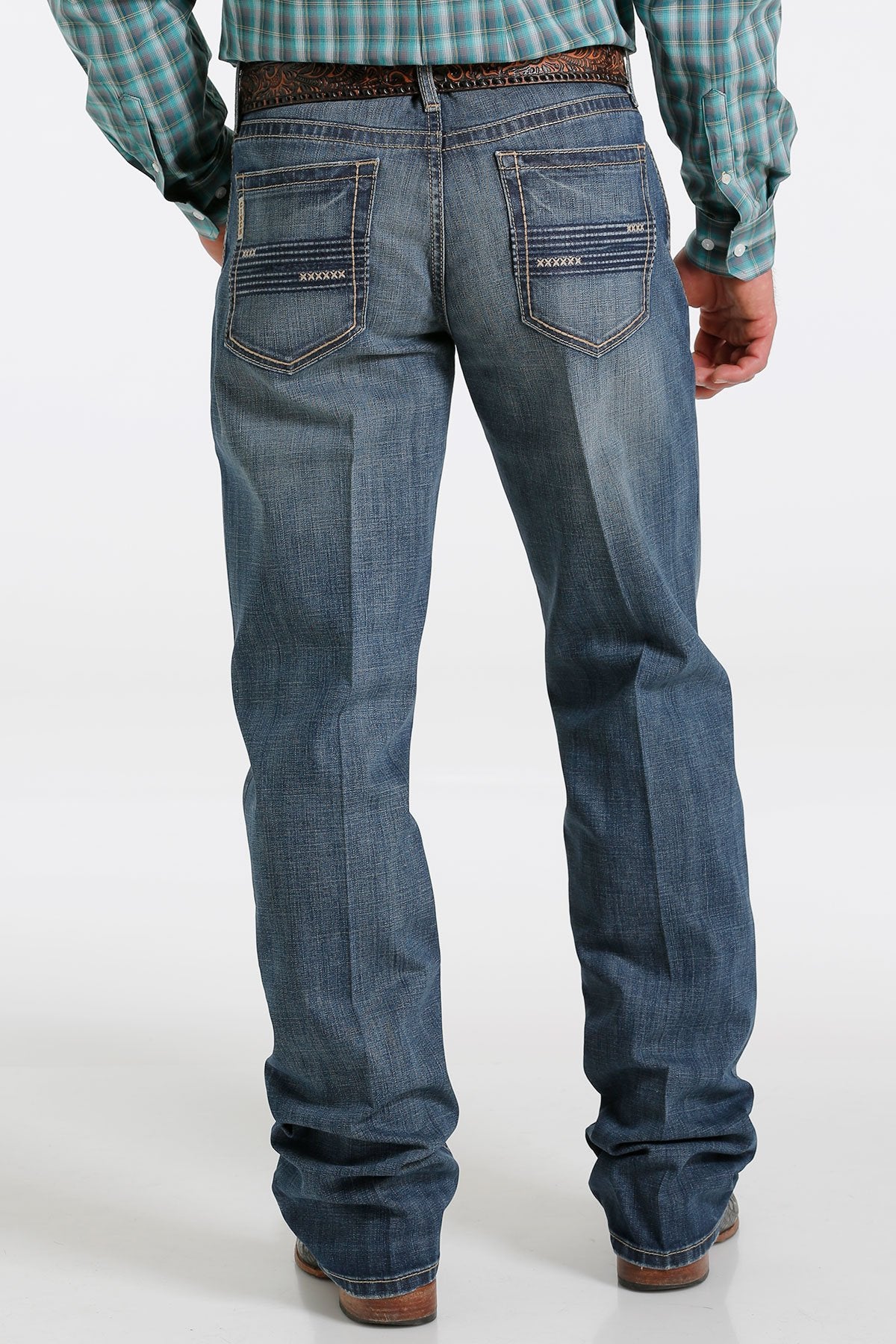 CINCH MEN'S RELAXED FIT GRANT - DARK STONEWASH - MB56937001