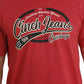 Cinch Jeans Mens Cowboys Graphic T-Shirt Tee - Red