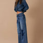 Peyton (Relaxed Wide Leg Patchwork Jean)