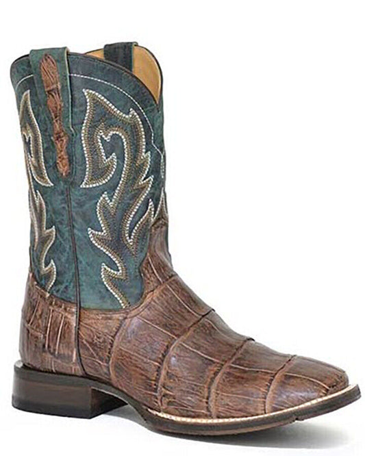 Stetson Exotic AG Performance Sole Men's Brown Boot 1202088193884