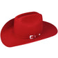 Lightning 4X RED Western Wool Felt Hat (RED)