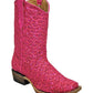 Girl's Fuchsia Shimmer Boots