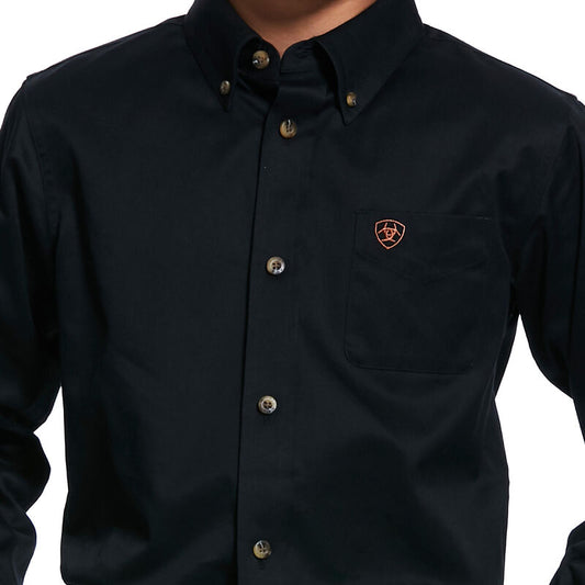 Solid Twill Classic Fit Shirt