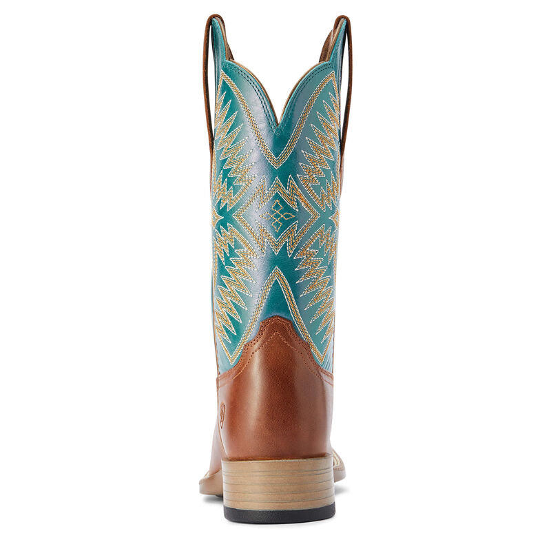 Odessa StretchFit Western Boot / Turquoise