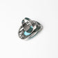 Oblong Turquoise Ring