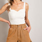 MINERAL WASHED POCKET SHORTS