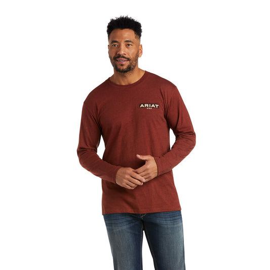 Ariat Mens Long Sleeve Graphic T-Shirt