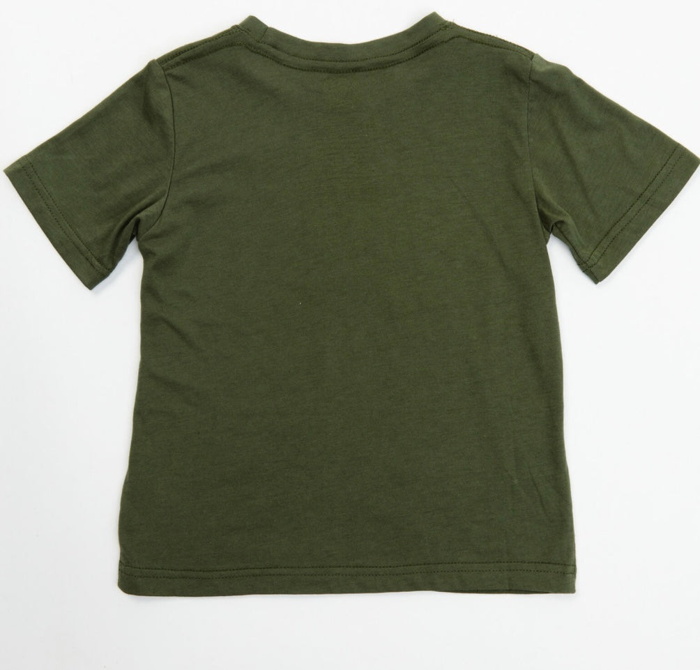 CINCH TODDLER - BOYS' OLIVE LEAD THIS LIFE T-SHIRT