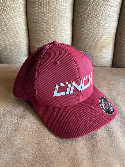 Men's Cinch Logo Cap- Maroon