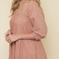 Mauve Babydoll Dress