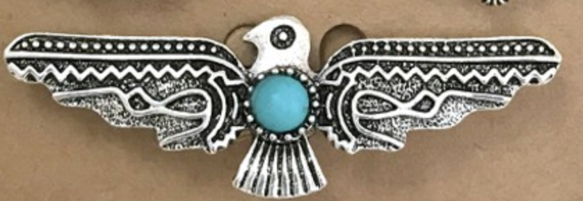 WESTERN CONCHO HAT PIN