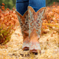 WOMEN'S DIEGO 13IN RUST/TURQ BOOT